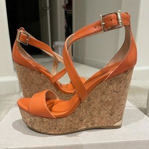 Jimmy Choo Portia Wedges size 37